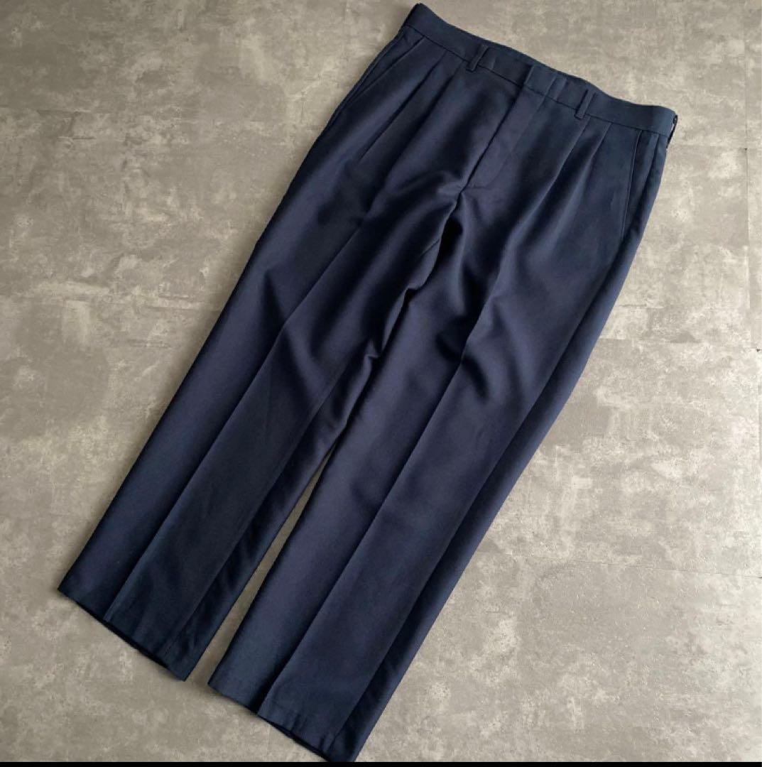 80s 90s LEVIS アクション スラックス 実寸 W34 L29 濃紺