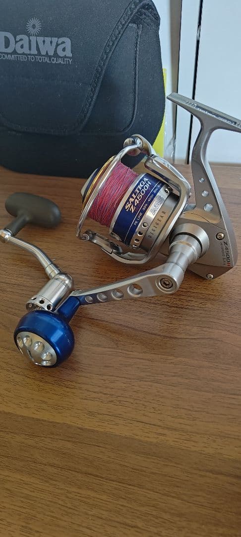 ダイワソルティガ Z4500H mcワークスbbパワーハンドル