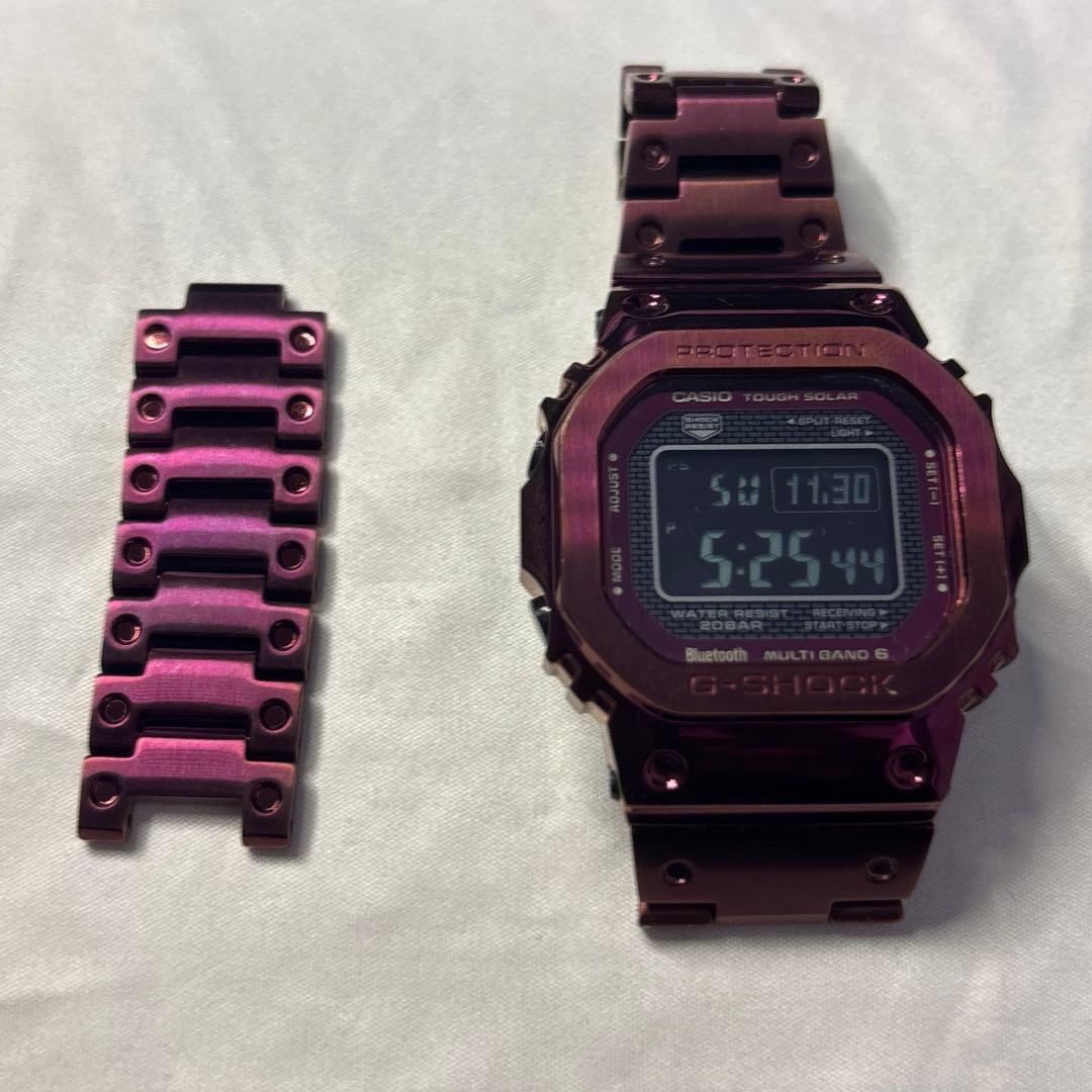 【手締め工房】カシオG-SHOCK GMW–B5000RD フルメタル