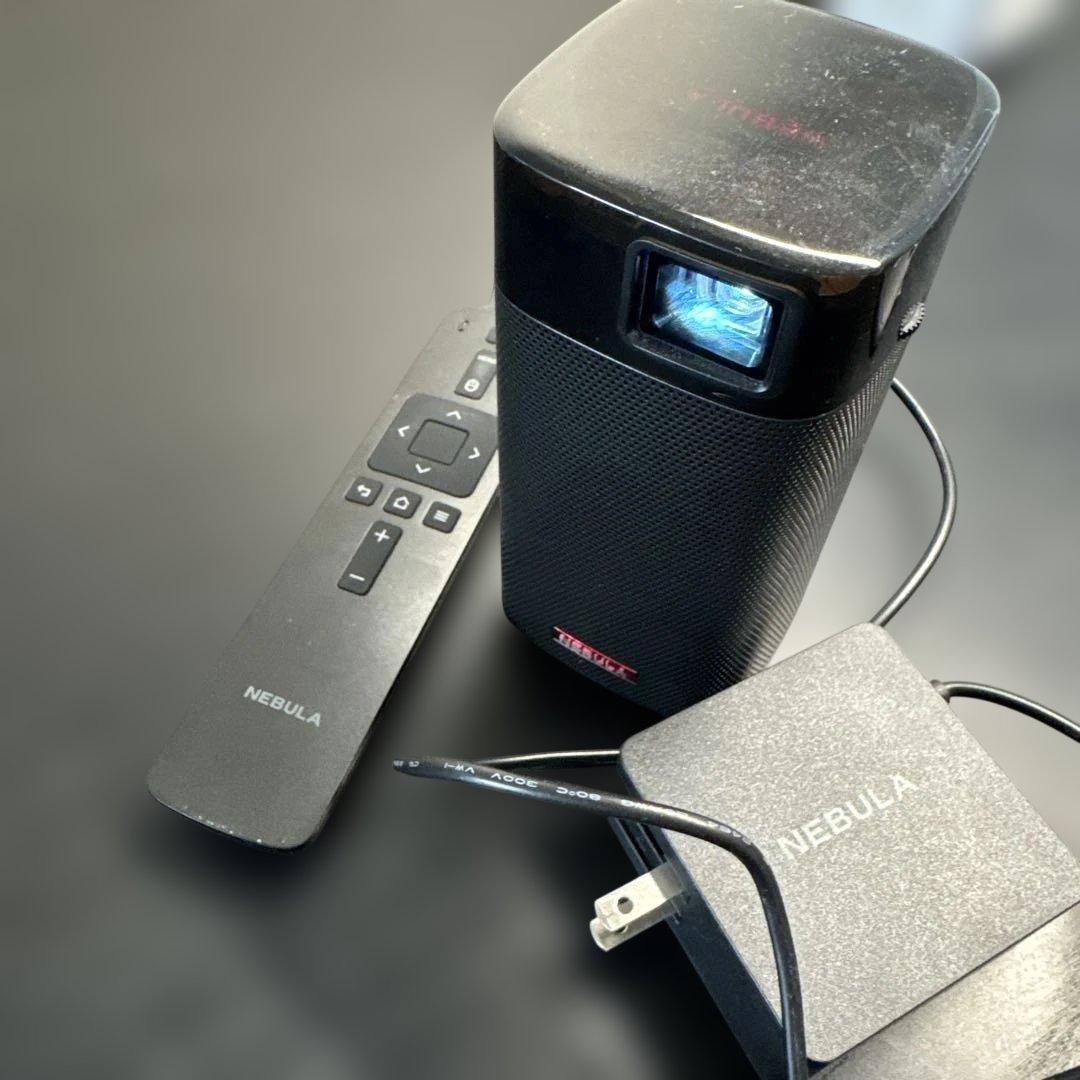 Anker Nebula Apollo ブラック　本体＋純正AC +リモコン