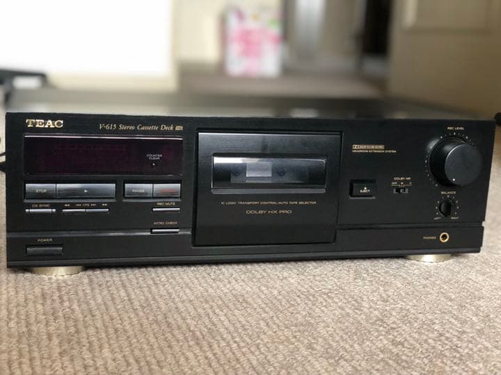【TEAC】テアック カセットデッキ V-615