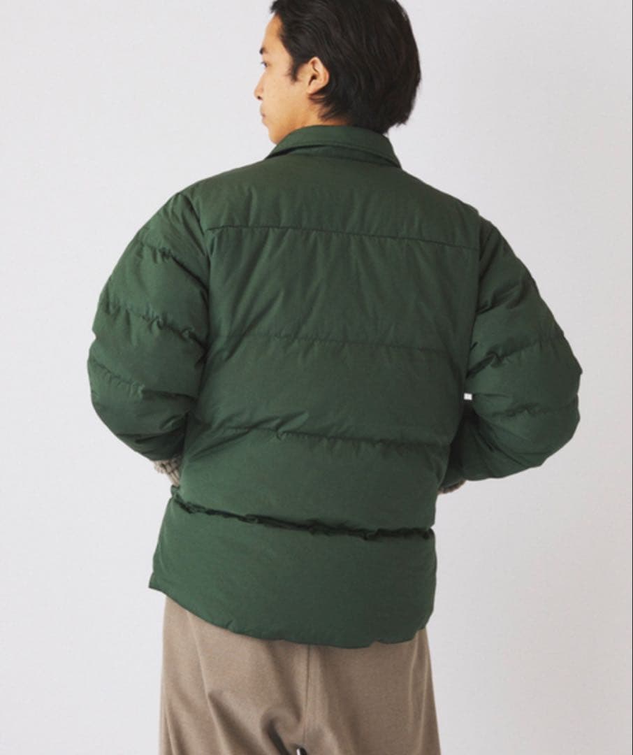 【美品】ノースフェイス スタッフドシャツ ダウンジャケット L ‘25秋冬モデル