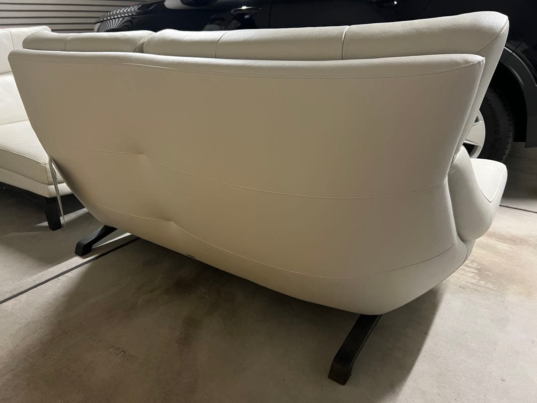 【tjhs】カリモク家具 ZU4628 右肘2人掛けソファ