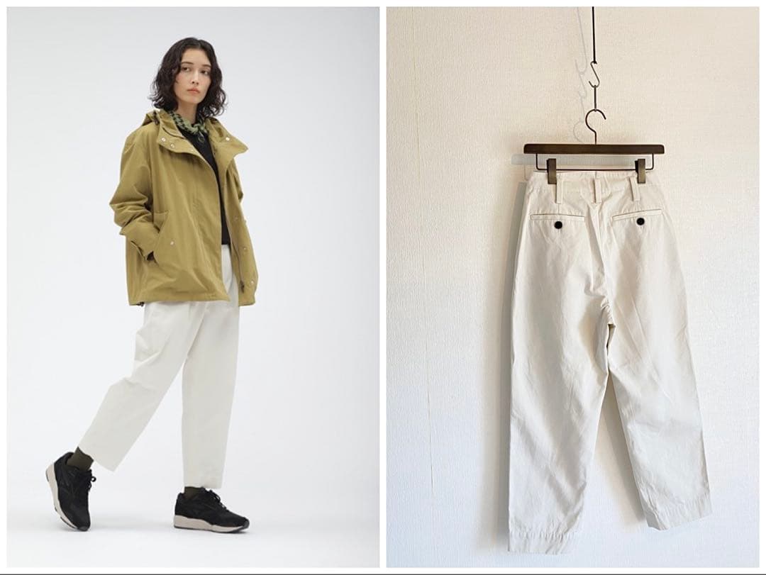 2024AW マーガレットハウエル ORGANIC CO. TWILL パンツ