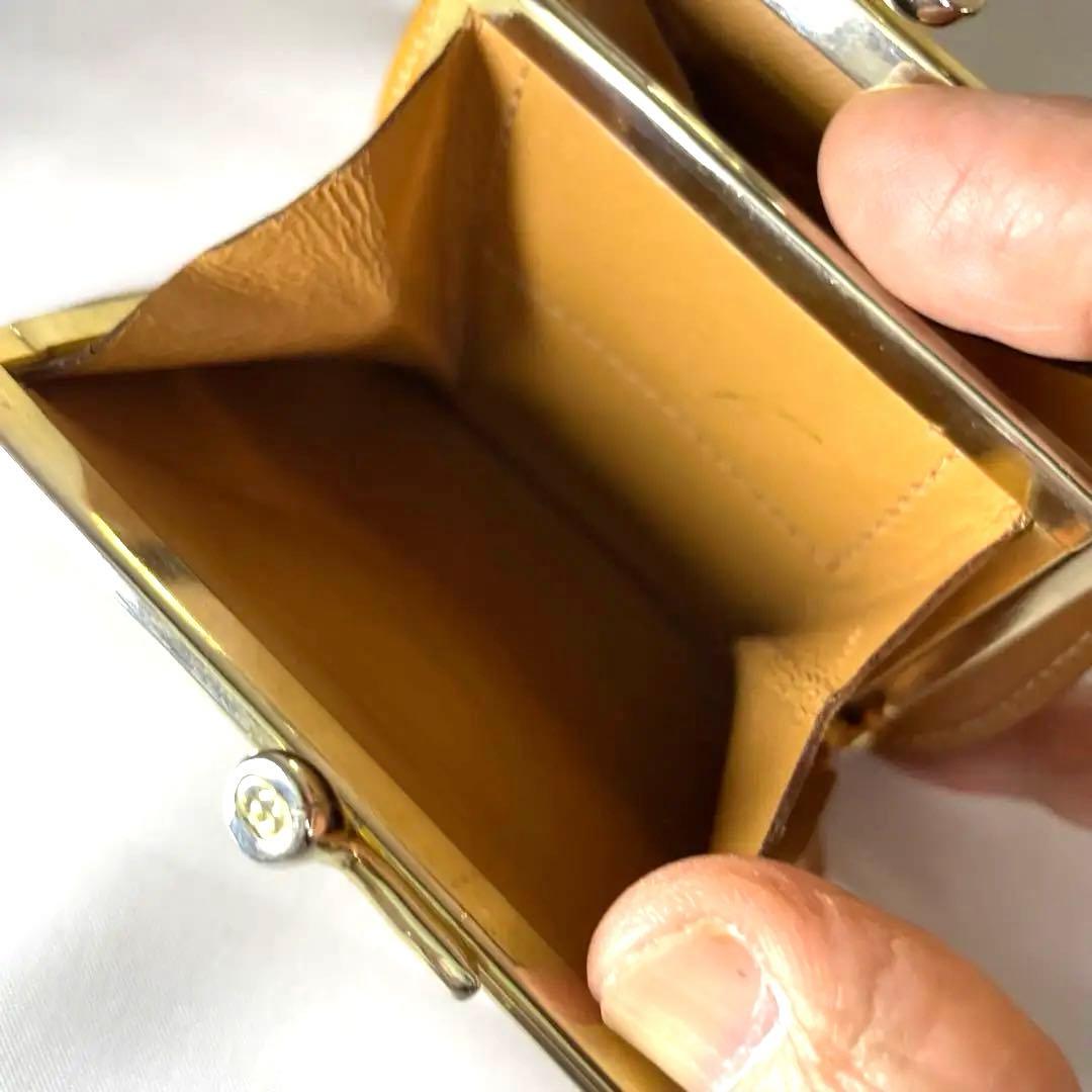 番号15 美品　【グッチ】 インターロッキングG がま口 ケース GG