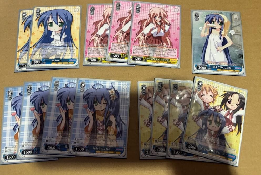 WS　らきすた　らき☆すた　こなた軸　デッキ　おまけ付き