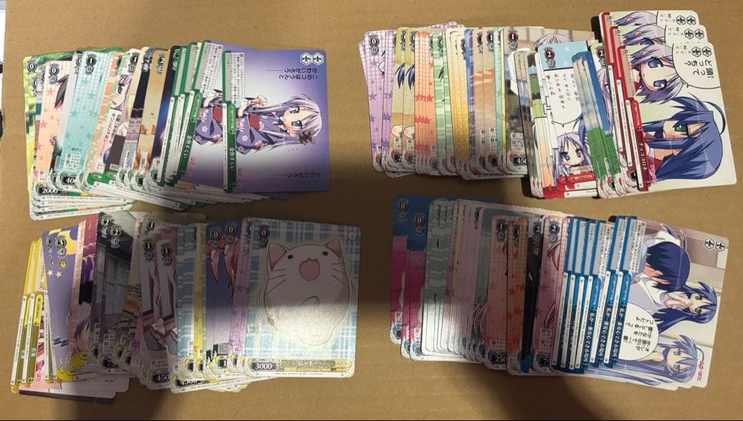 WS　らきすた　らき☆すた　こなた軸　デッキ　おまけ付き