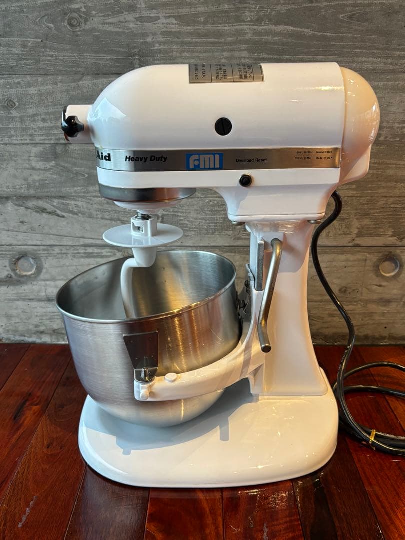 KitchenAid キッチンエイド スタンドミキサー KSM5 ホワイト