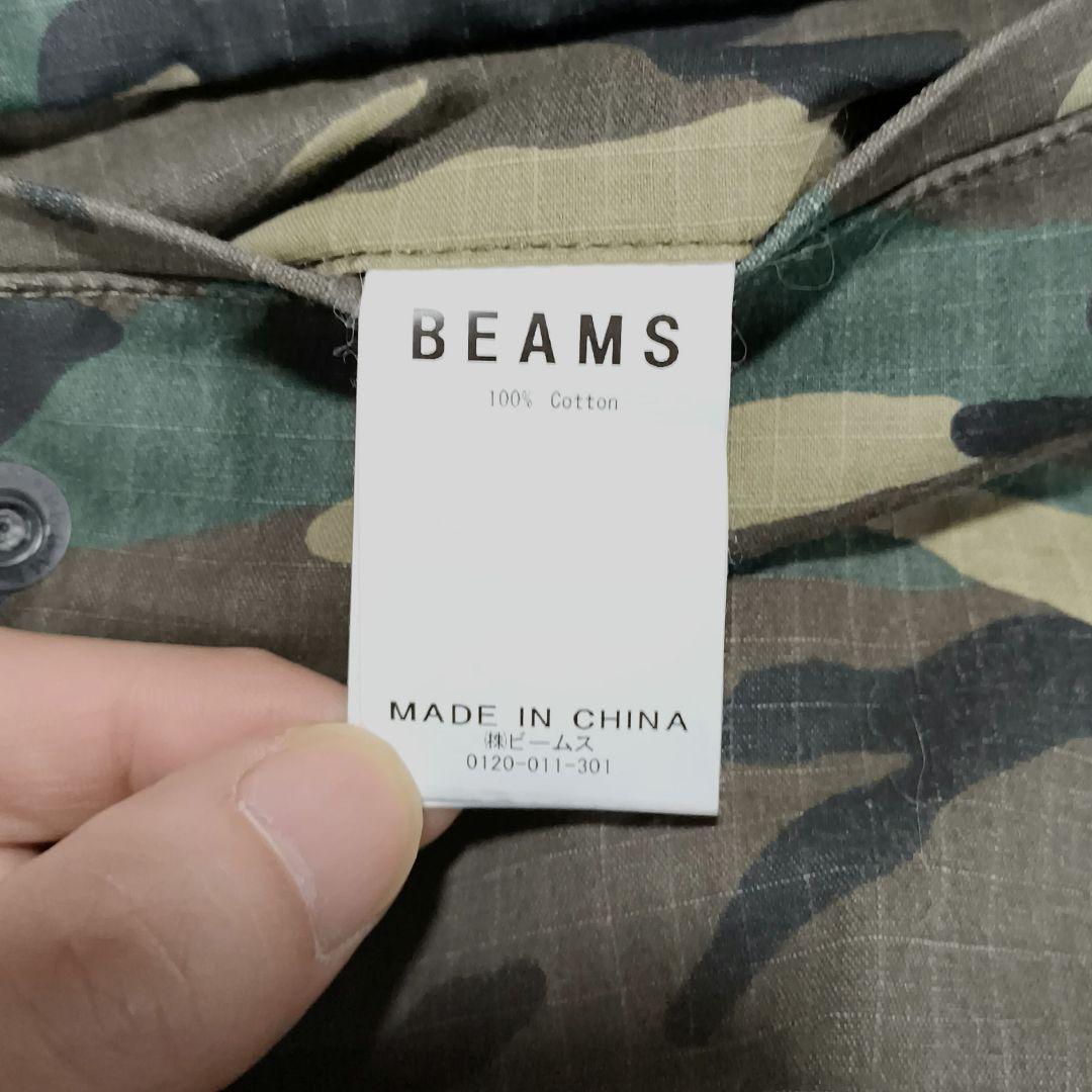 SSZ 19ss カーゴパンツ M コットン KHK カモフラ BEAMS