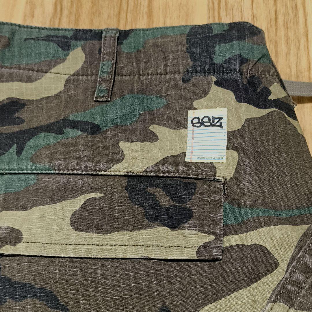 SSZ 19ss カーゴパンツ M コットン KHK カモフラ BEAMS