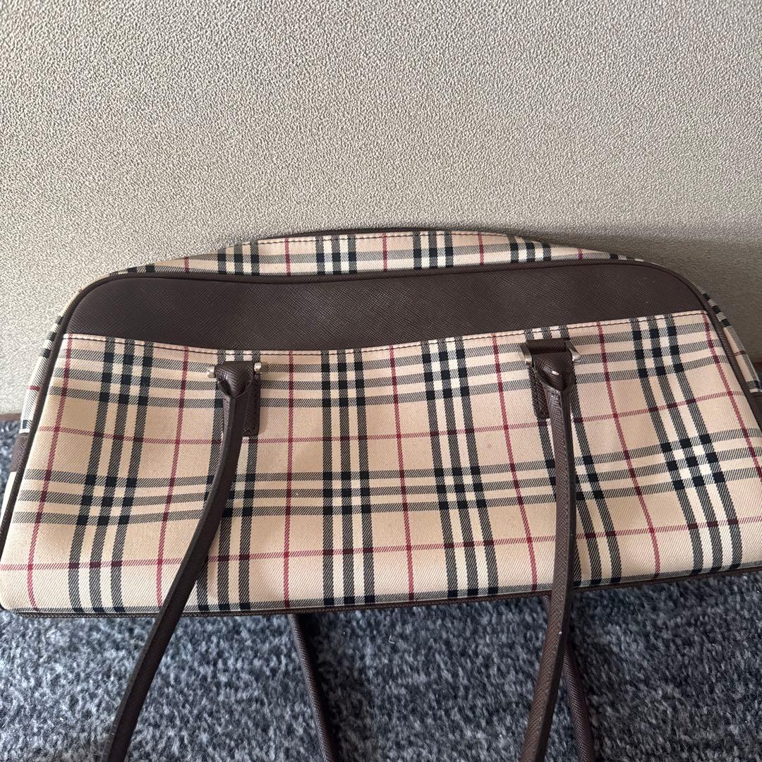 BURBERRYミニボストンバッグ