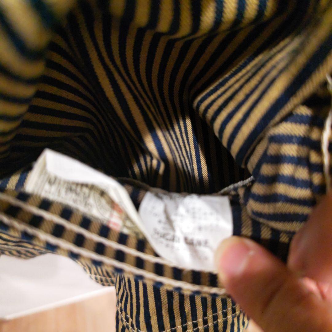 SUGAR CANE ヘッドライト ブラウンヒッコリー カバーオール