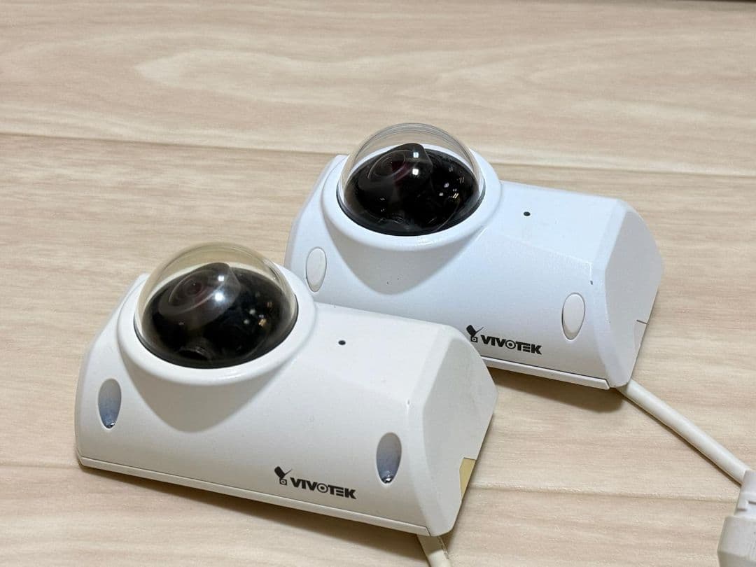 VIVOTEK CC8370-HV ドーム型防犯カメラ 2台セット