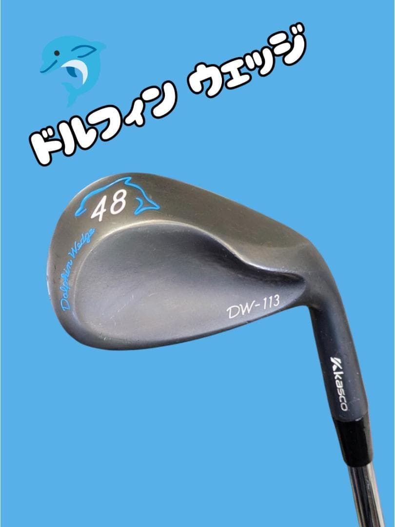 レディース～メンズ Kasco Dolphin Wedge DW-113 48°