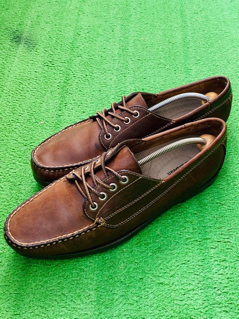 L.L.BEAN ハンドソーン.モカシン シューズ ブルーチャー モックブーツ