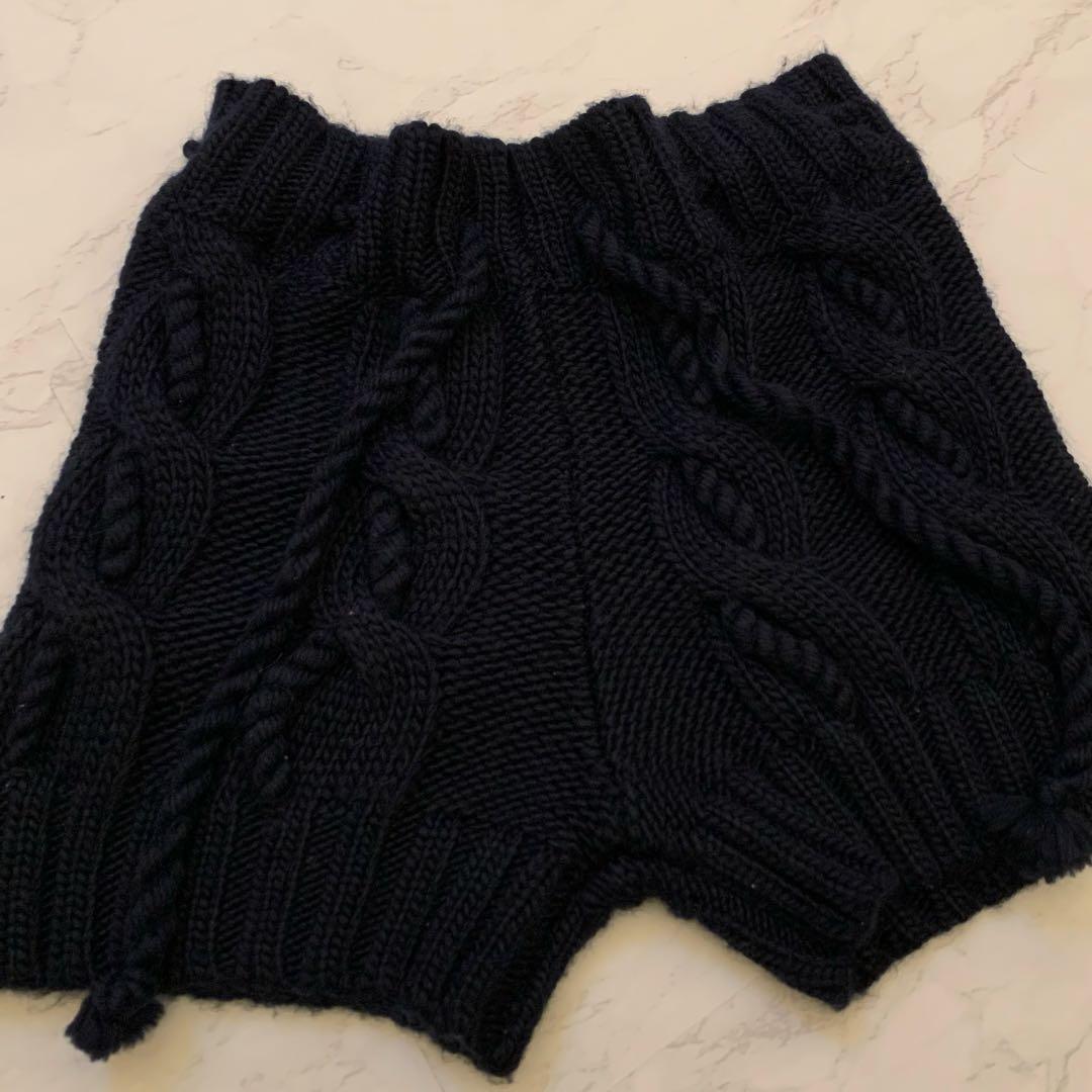 Vivienne Westwood ヴィヴィアン　ニット　ショートパンツ　紺