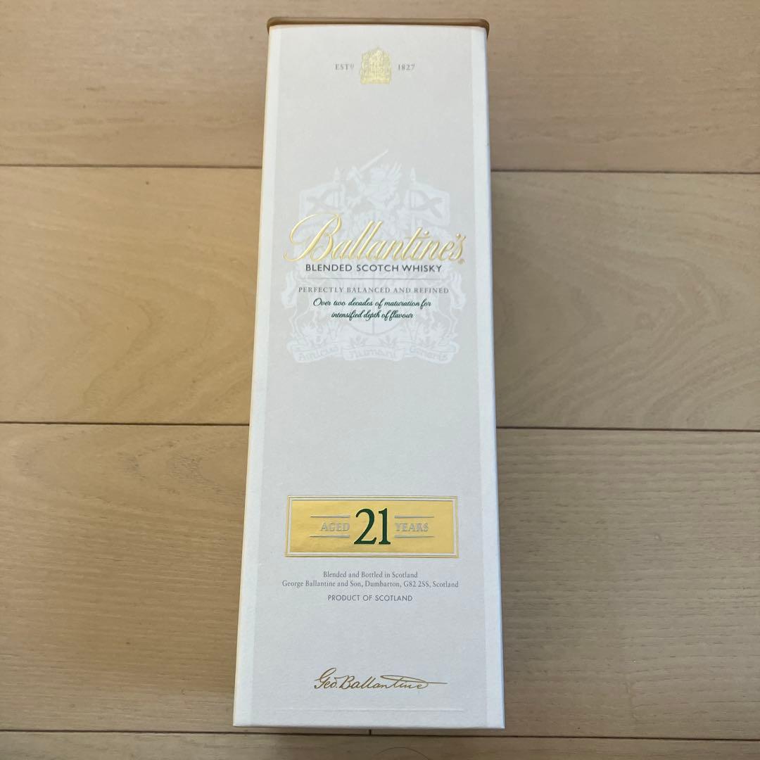 Ballantine's 21 Year Old (バランタイン21年　箱入り)