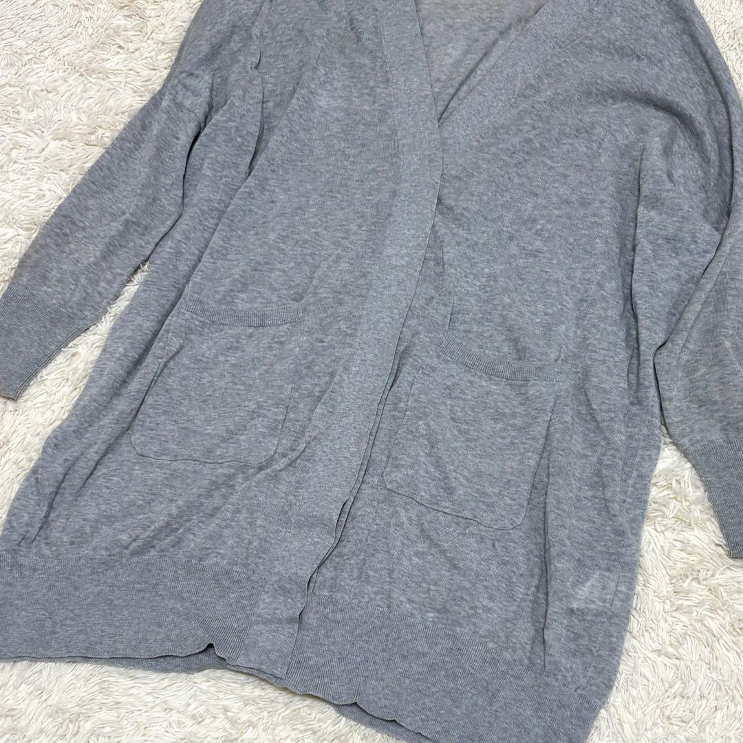 BRUNELLO CUCINELLI ロングカーディガン グレー 灰色 羽織り