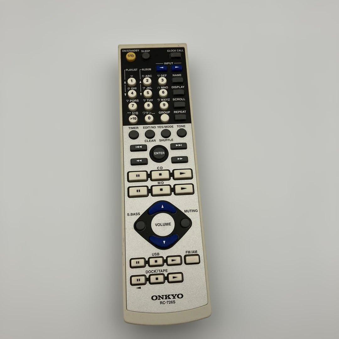 動作確認済　ONKYO X-N7FX MDコンポ　CD・MDプレーヤー