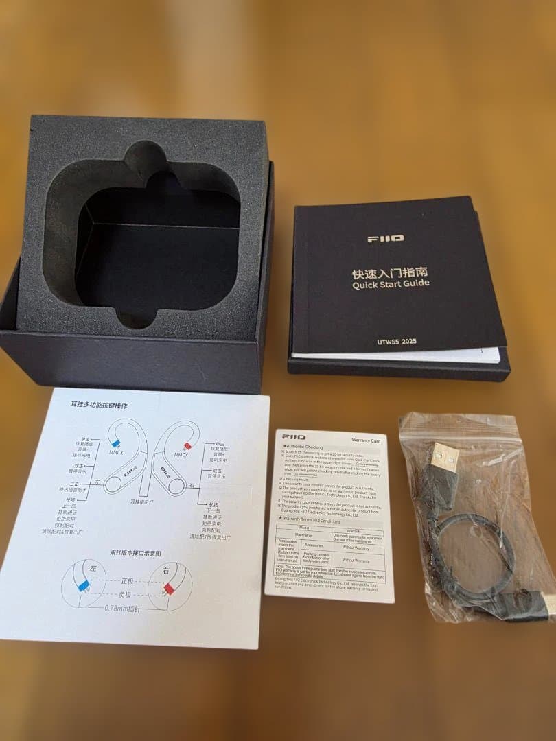 イヤホン FiiO UTWS5 2025 2pin
