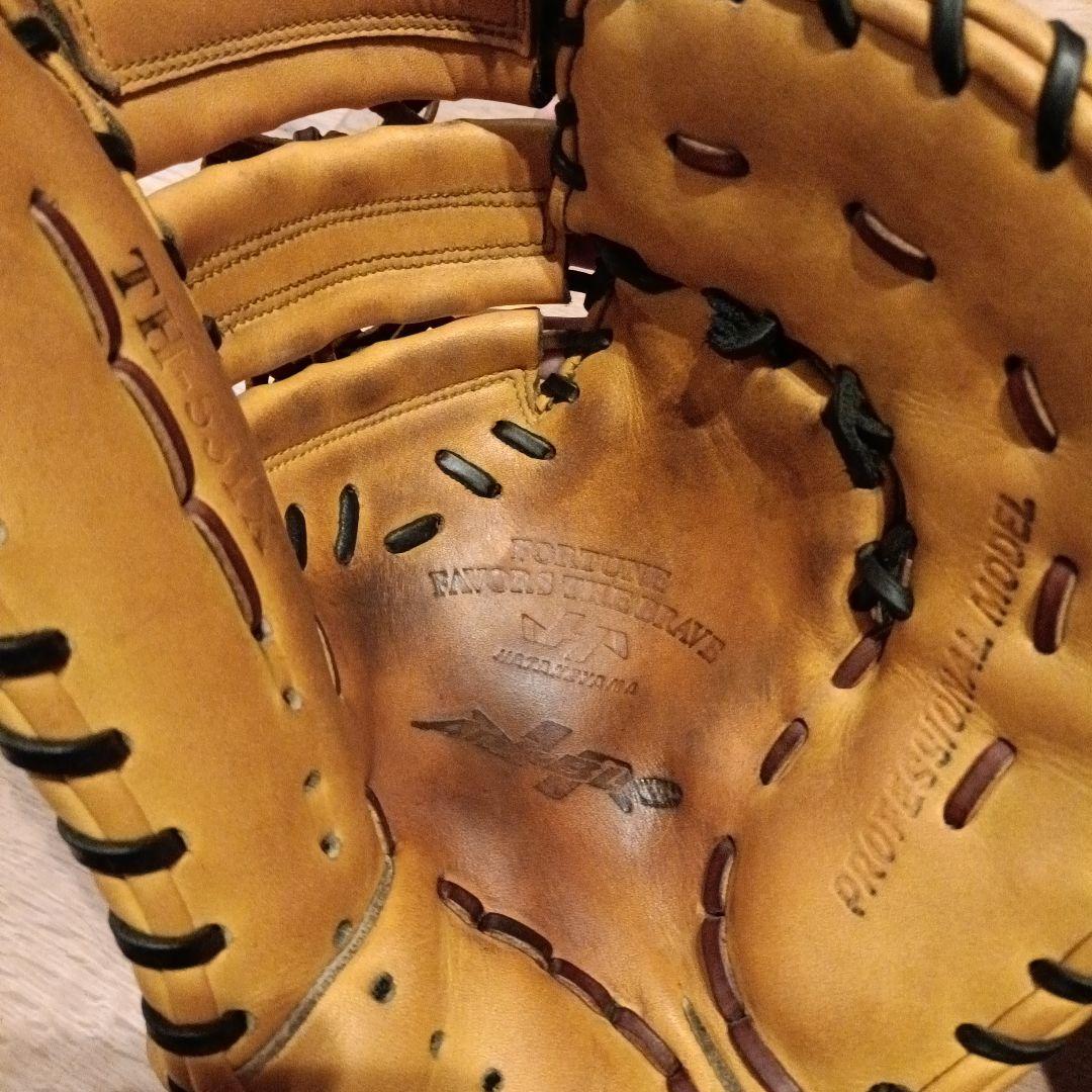 ハタケヤマ 一般ファーストミット　グローブ　 イエロー