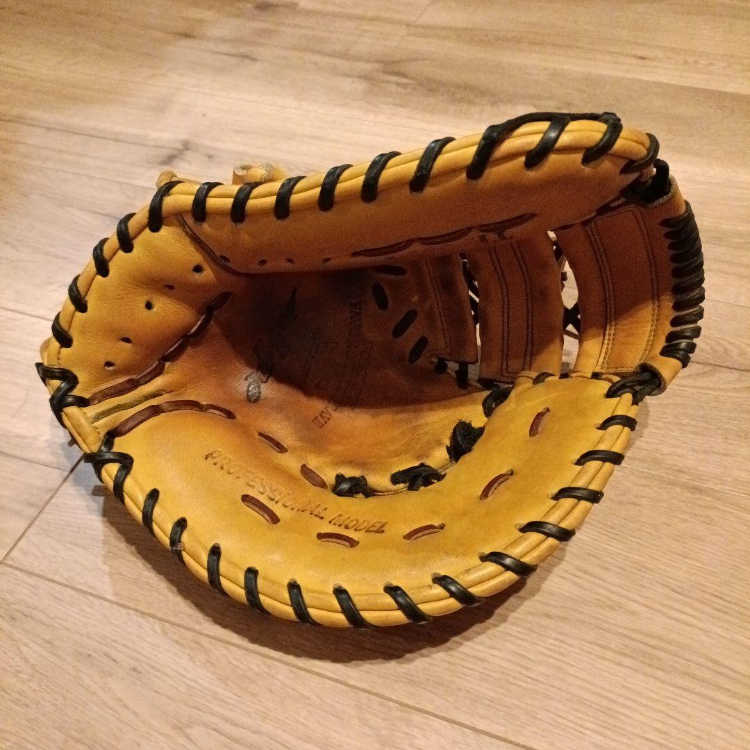 ハタケヤマ 一般ファーストミット　グローブ　 イエロー