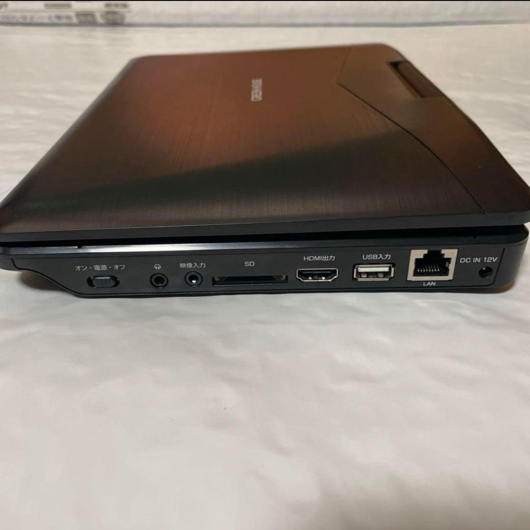 【美品】ポータブルDVD・Blu-ray・ブルーレイプレーヤー