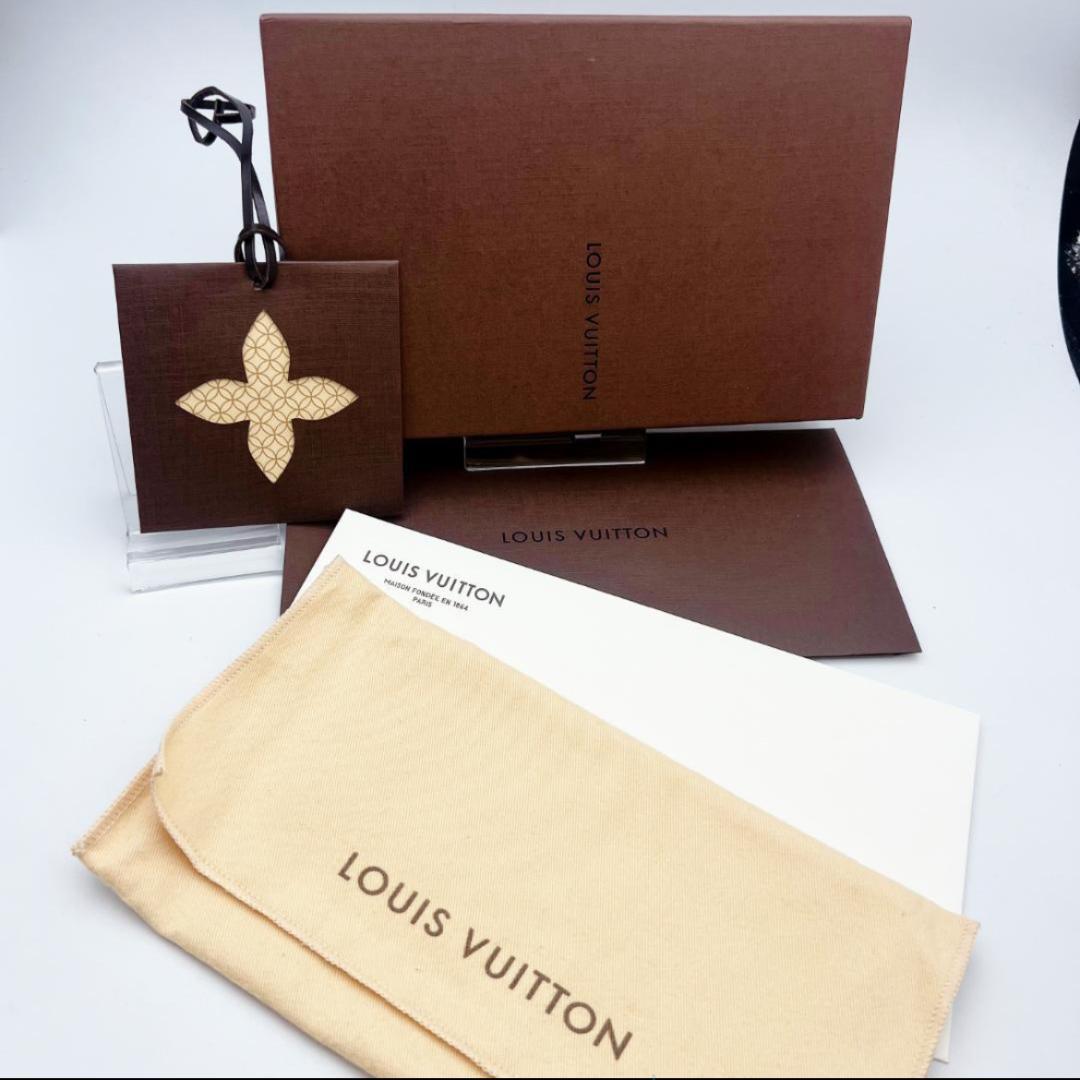 開運財布！ルイヴィトン ドゥブルV 黒 長財布 正規品保証2909