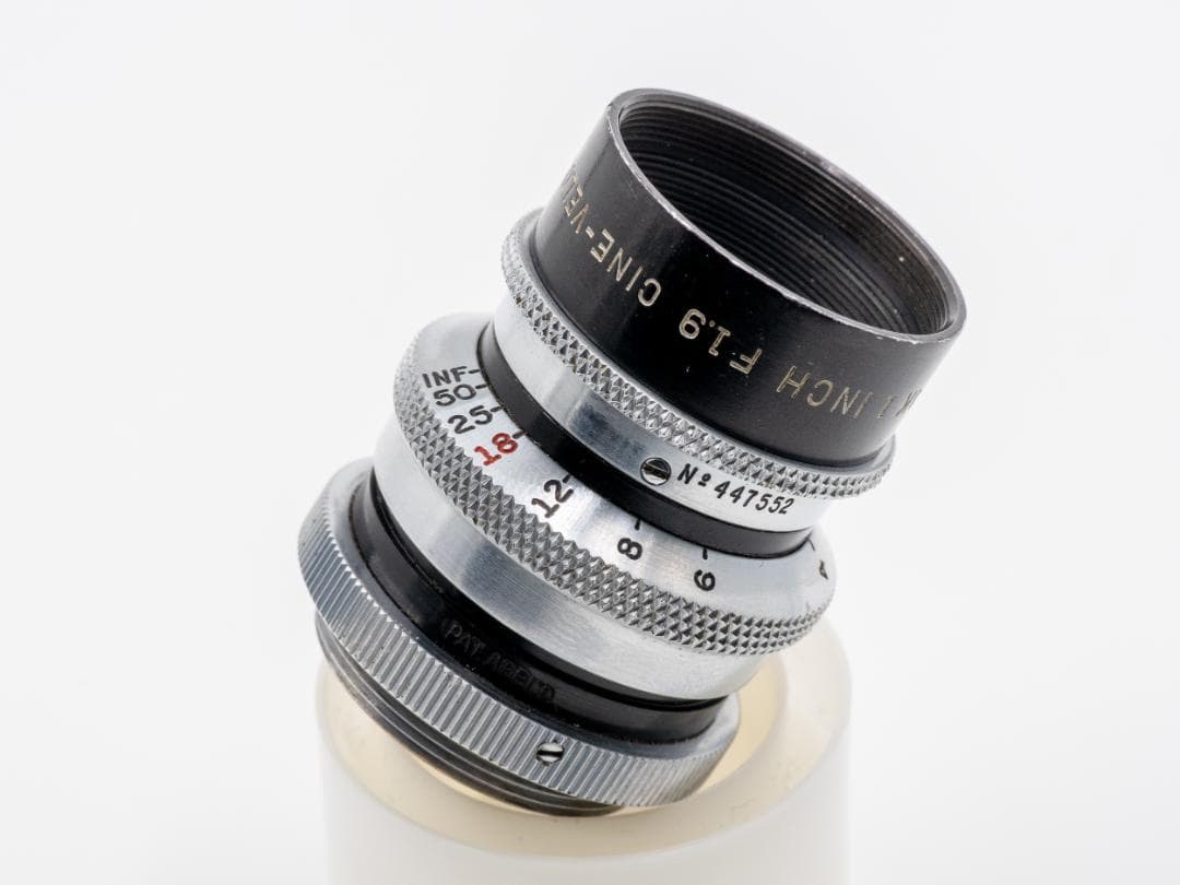 レンズ(単焦点) Wollensak Cine Velostigmat 1inch f1.9