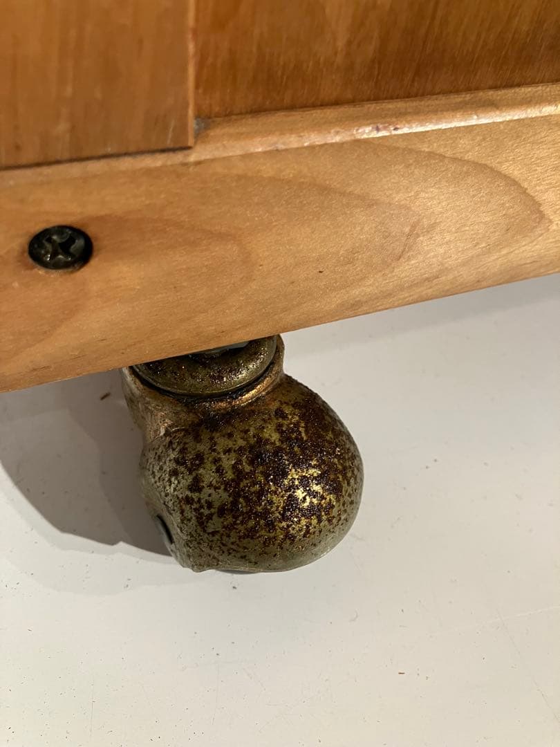 オールドコイズミ、キッチンワゴン、天童木工、秋田木工、レトロ、和モダン、