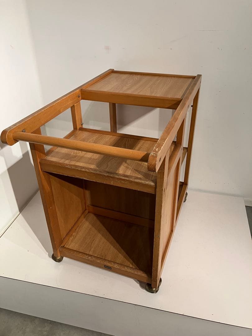 オールドコイズミ、キッチンワゴン、天童木工、秋田木工、レトロ、和モダン、
