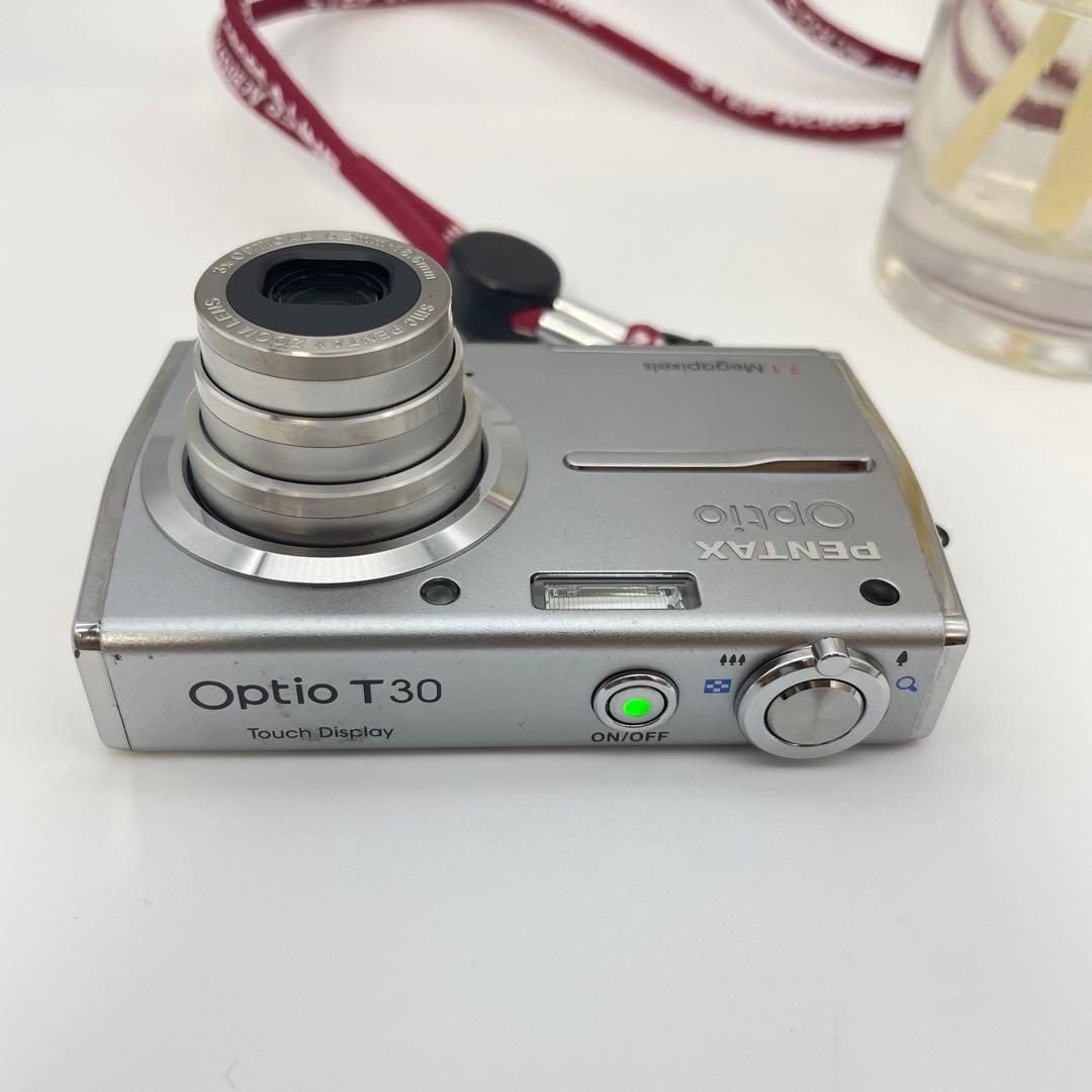 美品✨PENTAX Optio T30✨動作確認済 スマホ転送OK 可愛い♪