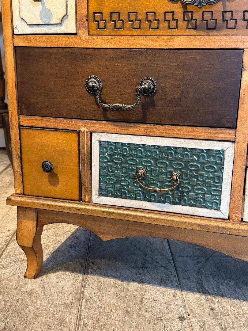 アンティーク パルナサス チェスト キャビネット 木製 タンス ギギLiving