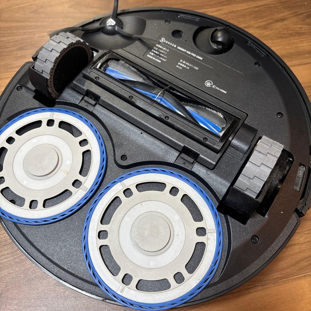 【美品】ECOVACS ロボット掃除機本体 ブラック