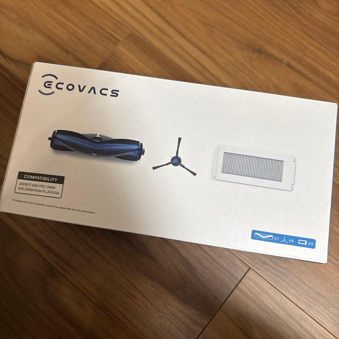 【美品】ECOVACS ロボット掃除機本体 ブラック