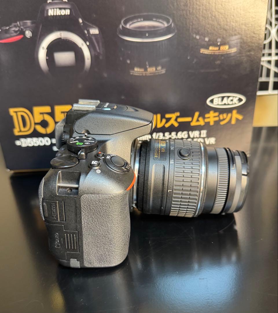 Nikon D5500 ダブルズームキット デジタル一眼レフカメラ