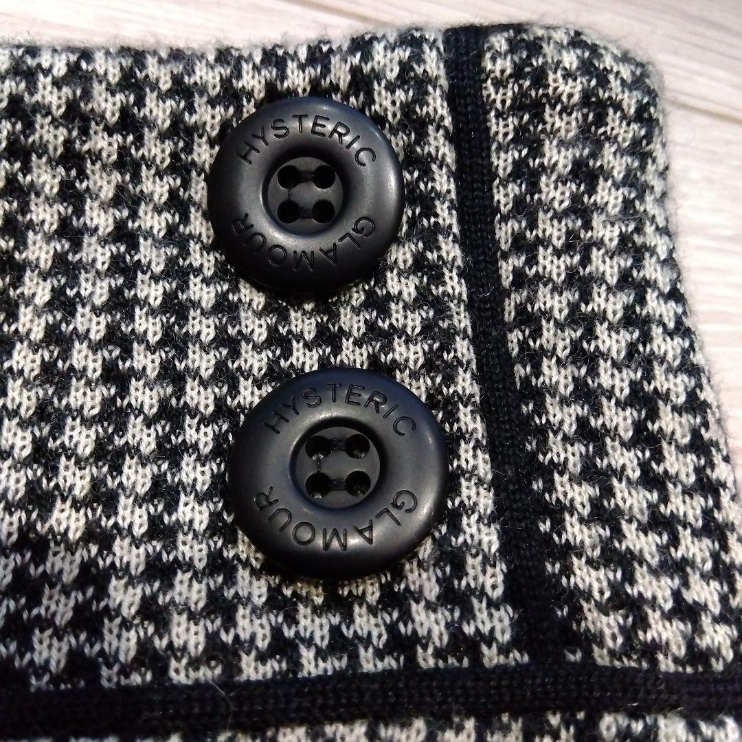 ヒステリックグラマー　千鳥格子柄　ミニスカート　☆美品☆