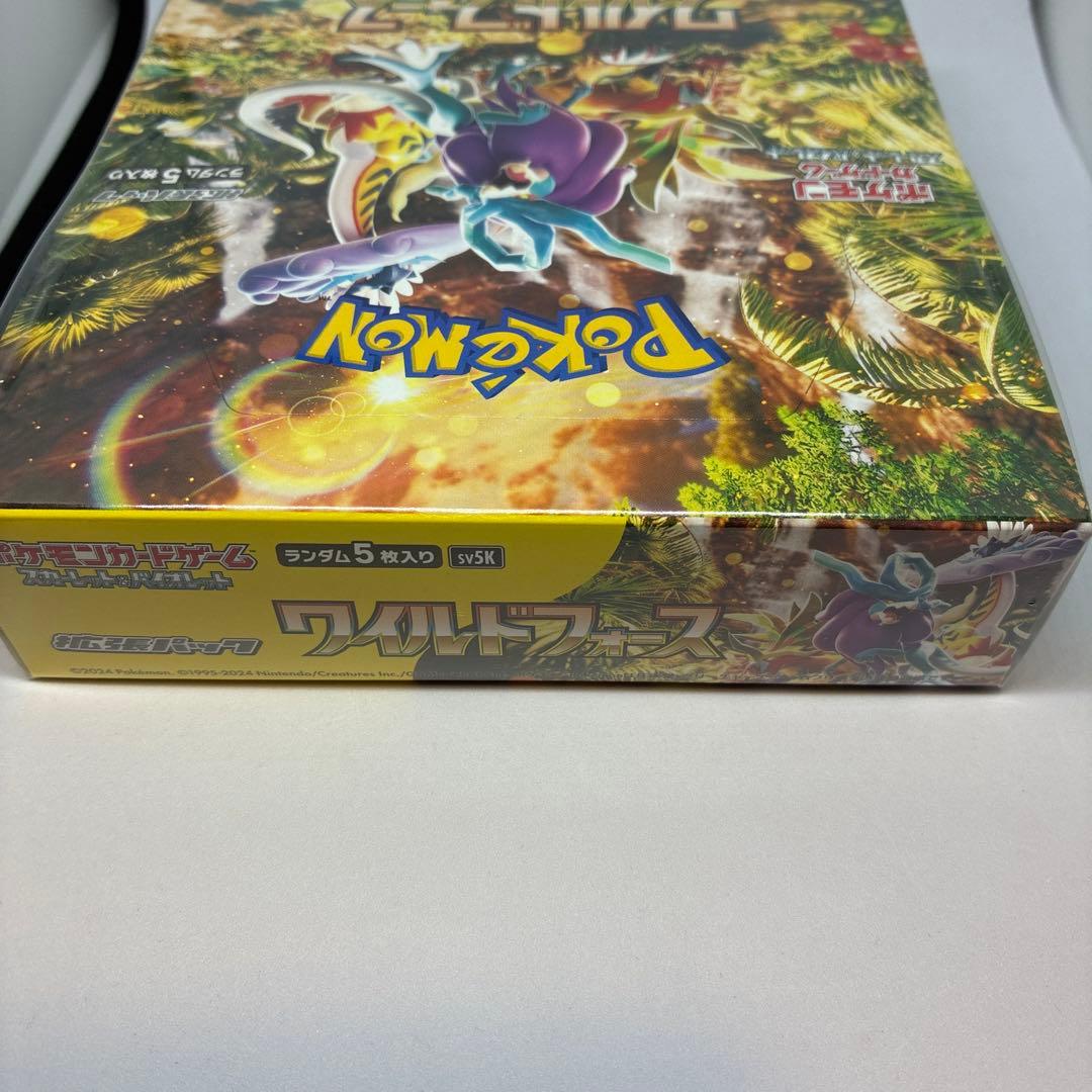 ゆ*う様 ポケモンカードゲーム ワイルドフォース シュリンク付き 未開封 1BO