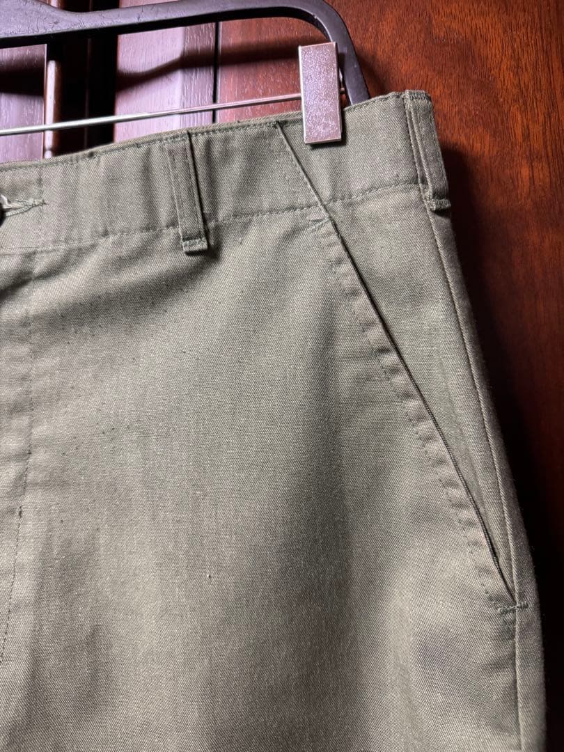 アメリカ軍 実物 US ARMY 米軍 ベイカーパンツ OG507