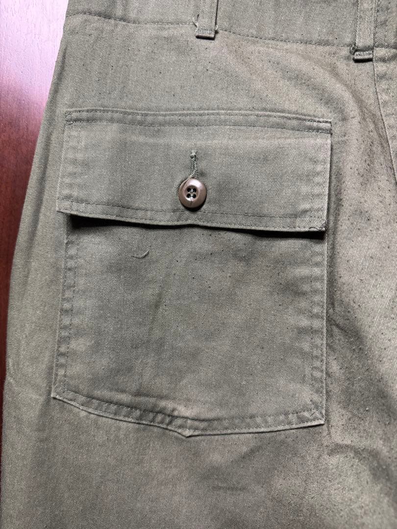 アメリカ軍 実物 US ARMY 米軍 ベイカーパンツ OG507