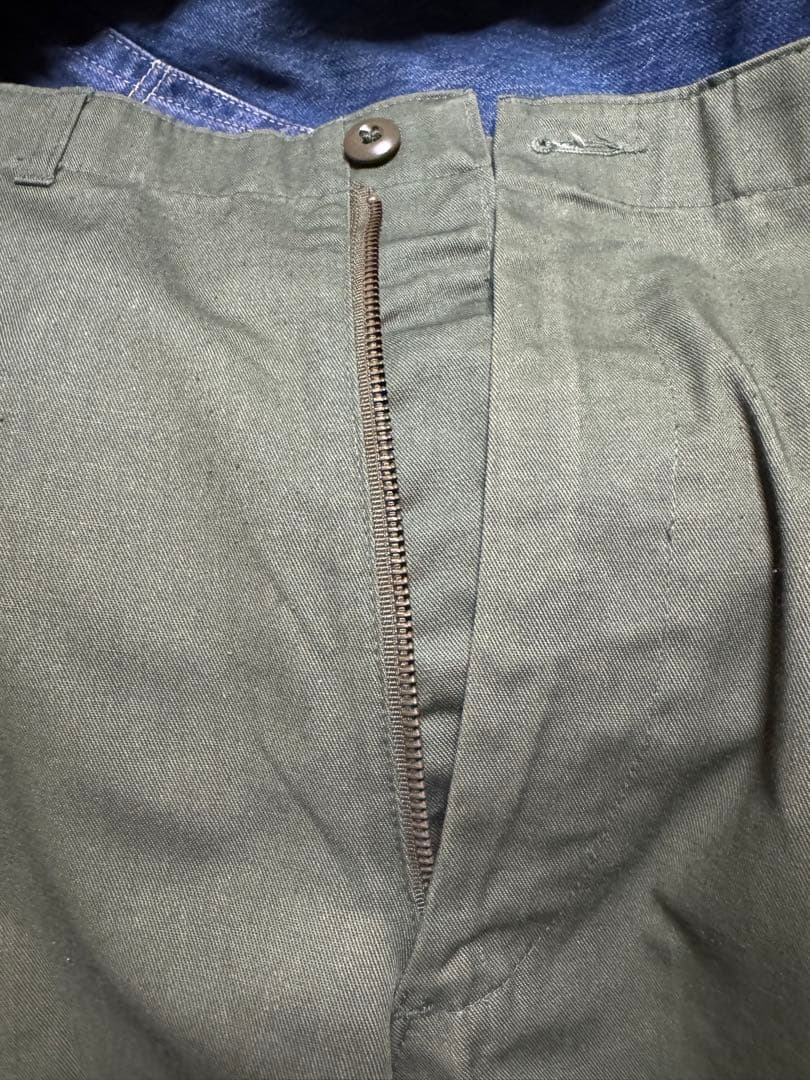 アメリカ軍 実物 US ARMY 米軍 ベイカーパンツ OG507