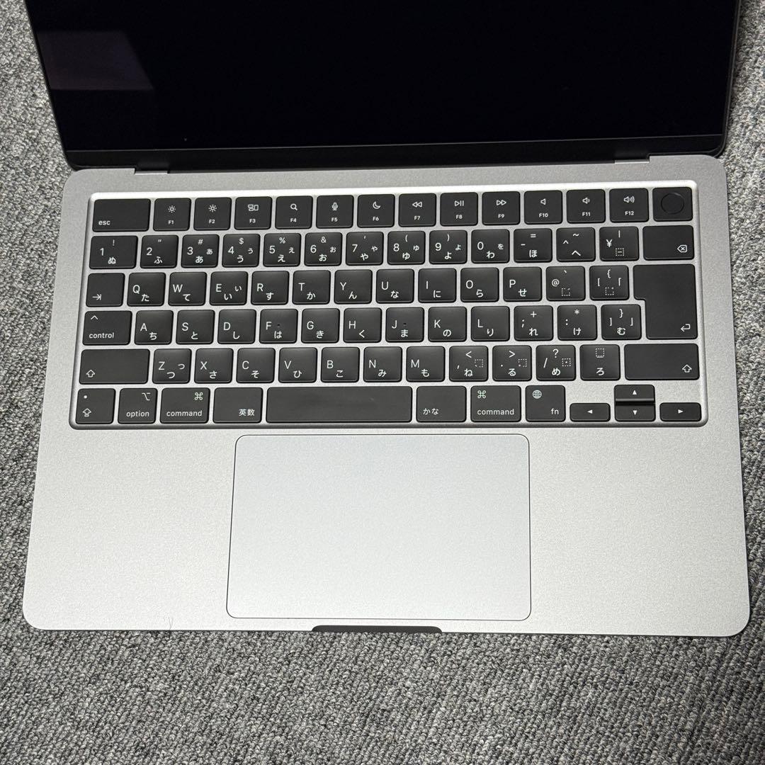 M2 MacBook Air (Mid2022) スペースグレイ ケース付