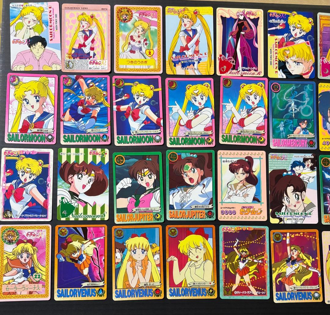 【最終値下げ】セーラームーン S・R カードダス 176枚セット 専用バインダー