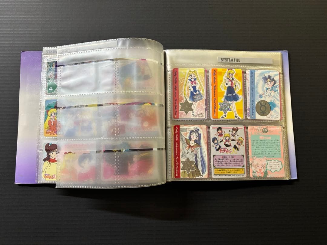 【最終値下げ】セーラームーン S・R カードダス 176枚セット 専用バインダー