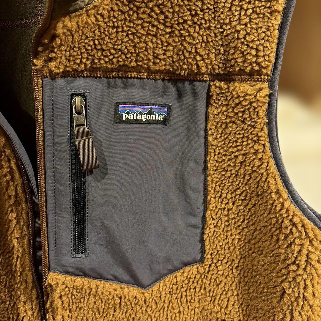 パタゴニア クラシック レトロX ベスト ボア フリース PRG
