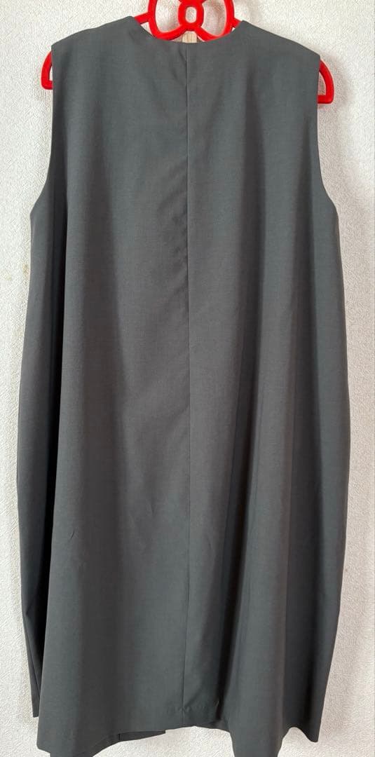 さ*ん様 新品タグつき ミズイロインド mizuiro ind グレー ジレ　ベ