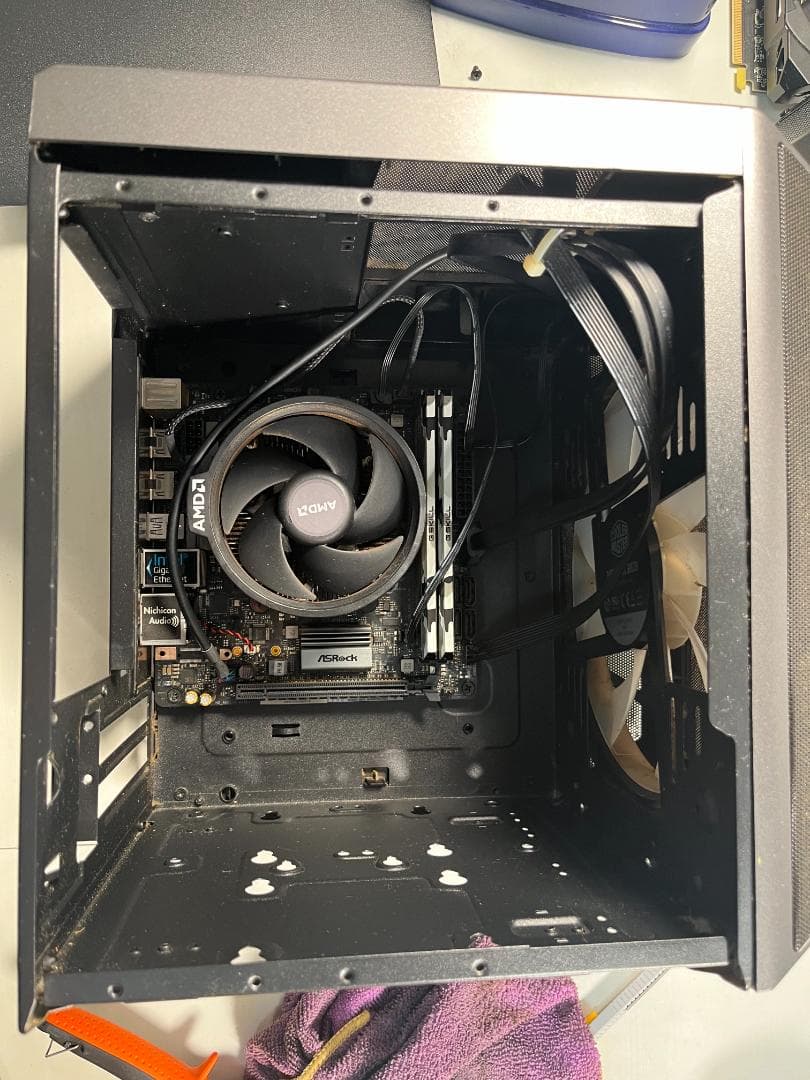 Win11Pro ミニITX Ryzen5 DDR4-32GB SSD250GB