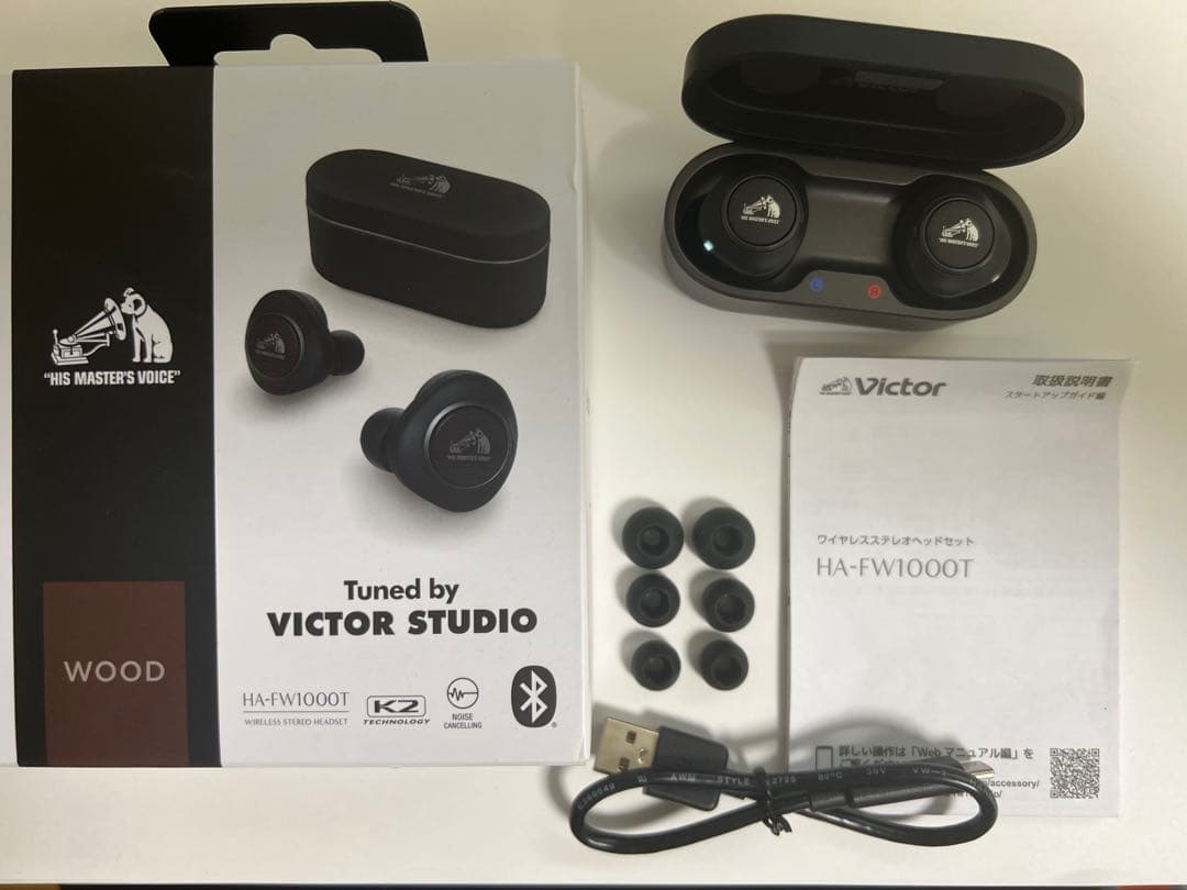 Victor HA-FW1000T ワイヤレスイヤホン