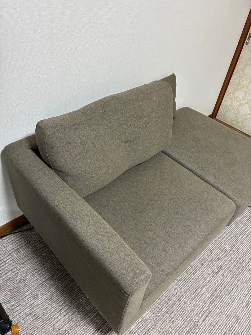 タマリビング　ブラウン L字型ソファ