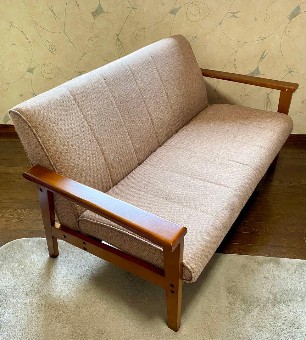 【引越の為割引】　2人掛けソファ　美品